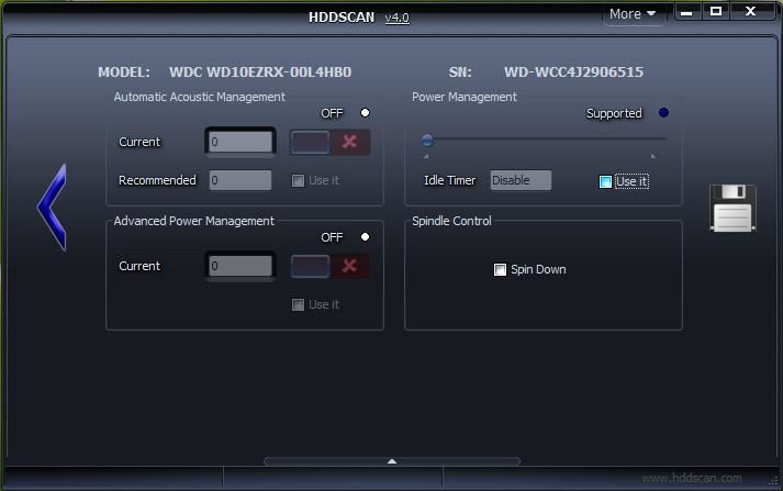HDDScan 界面截图3